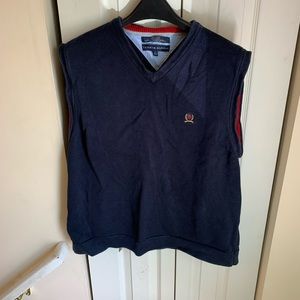 Tommy Hilfiger XL Navy Sweater Vest